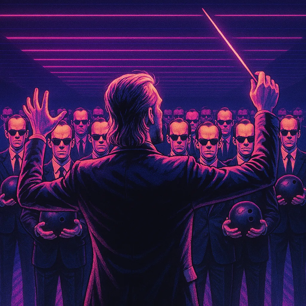 Me steering the agents